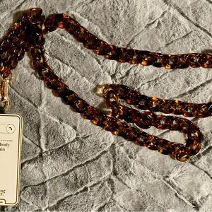 Brown Phone Chain Holster NEW